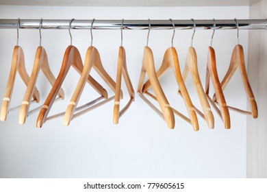 Clothes Hangers Empty Wardrobe Stock Photo 779605615 | Shutterstock