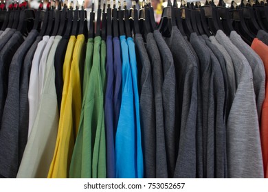 Clothes On Clothes Rail Stock Photo 753052657 | Shutterstock