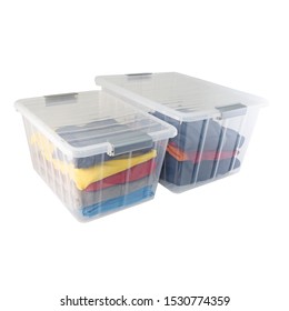 Clothes Plastic Box Storage Containers