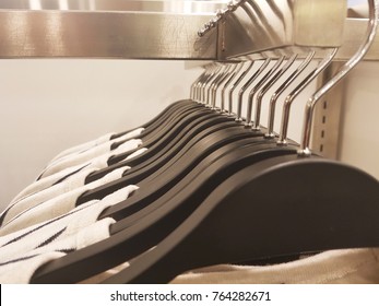 a clothes rack