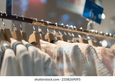 clothes store in shopping mall - Powered by Shutterstock