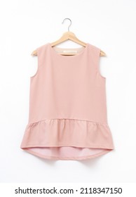 the clothes in white background