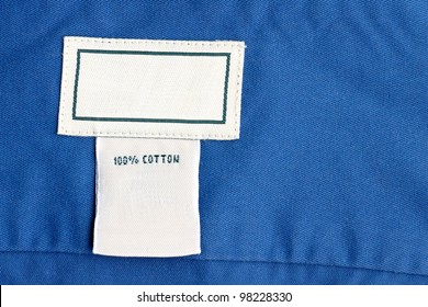 Clothing Label Inside Of Shirt