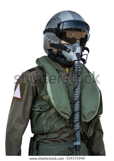 Clothing Pilots Pilots Suit On White Stock Photo (Edit Now) 559575949