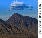 Cloud above the mountain