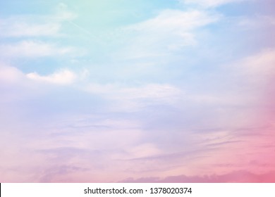 cloud background and pastel