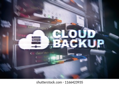 Cloud backup. Server data loss prevention. Cyber security.