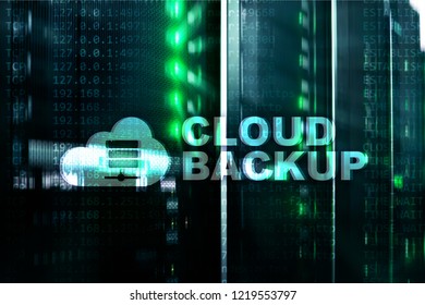 Cloud backup. Server data loss prevention. Cyber security.