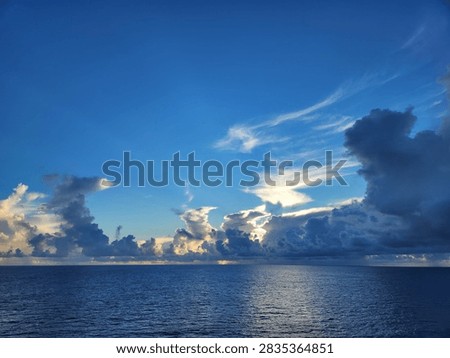 Cloud Beasts Chasing the Wind Across the Blue