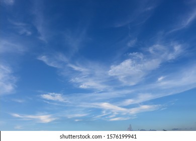 cloud and blue sky in the nice day