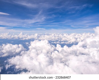 Cloud Blue Sky View Aircraft Window Stock Photo 232868407 | Shutterstock