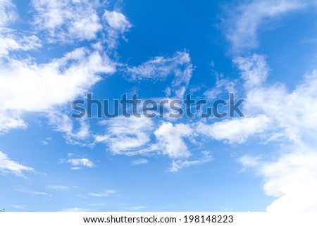 cloud and bluesky