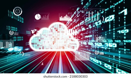 Cloud computer and online data storage with tacit intelligent sharing software . Concept of smart digital transformation and technology disruption that changes global trends in new information era . - Powered by Shutterstock - Get 15% off with code: PIKWIZARD15