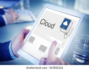 Cloud Computing Back Up Download Network