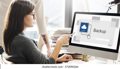 Cloud Computing Back Up Download Network