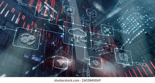Cloud computing concept 2025. Information cloud technology icon. - Powered by Shutterstock - Get 15% off with code: PIKWIZARD15