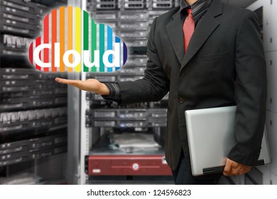 Cloud computing in data center room