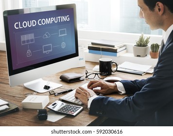 Cloud Computing Data Management Concept