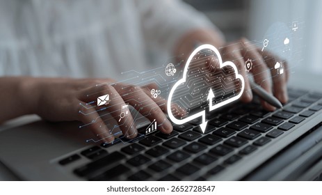 Cloud computing enables digital growth with secure data storage, scalable infrastructure, and strategic cloud-based business solutions. Latch