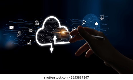 Cloud computing enables digital growth with secure data storage, scalable infrastructure, and strategic cloud-based business solutions. Latch