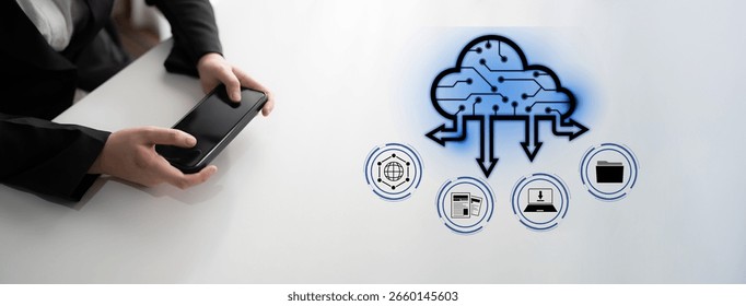 Cloud computing enables digital growth with secure data storage, scalable infrastructure, and strategic cloud-based business solutions. Latch
