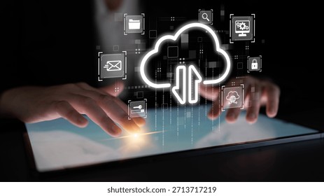Cloud computing enables digital growth with secure data storage, scalable infrastructure, and strategic cloud-based business solutions. Latch