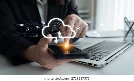 Cloud computing enables digital growth with secure data storage, scalable infrastructure, and strategic cloud-based business solutions. Latch
