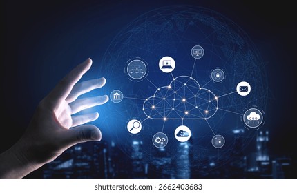 Cloud computing enables cloud, service, and network integration for digital transformation, data access, and scalable platform connectivity Vouch