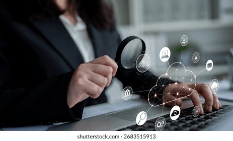 Cloud computing enables cloud, service, and network integration for digital transformation, data access, and scalable platform connectivity Latch