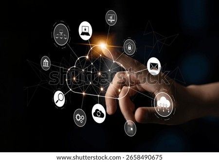 Cloud computing enables cloud, service, and network integration for digital transformation, data access, and scalable platform connectivity Latch