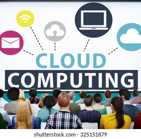 Cloud Computing Online Internet Sharing Storage Concept