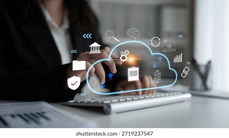 A cloud computing platform for enterprise business solutions. A central system for data storage, security, processing, and application hosting. Motif