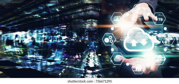 Cloud Computing service, Cloud application manage file sharing in data center for network security computer