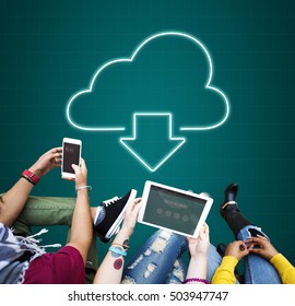 Cloud Computing Technology Networking Download Concept