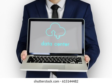 Cloud Computing Upload Download Icon Sign