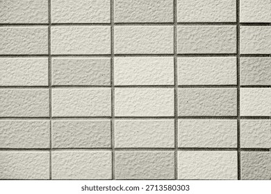 Cloud Dancer colored Brick wall texture. Monochrome texture 2026. Color of the year - Powered by Shutterstock - Get 15% off with code: PIKWIZARD15