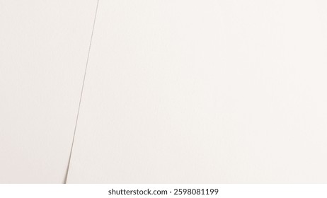 Cloud dancer lofty white, colour of 2026 year White and beige paper background 