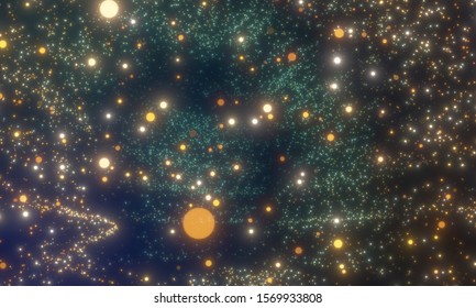 cloud data interface abstract space