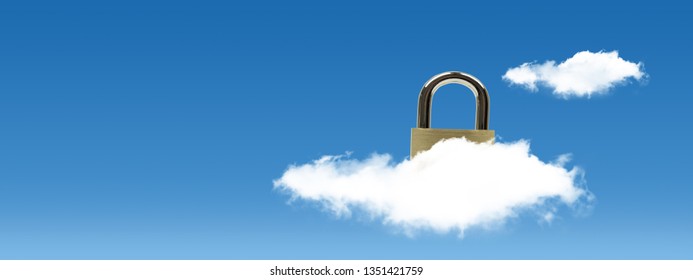 cloud data security, cloud computing concept - Shutterstock ID 1351421759