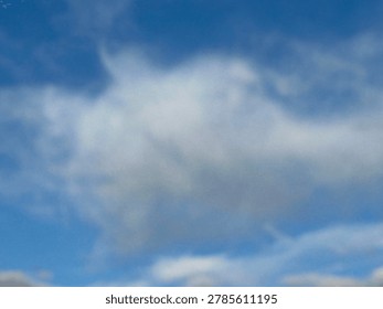 Cloud filled sunset sky creating colorful natural atmosphere and scenic outdoor evening environment
