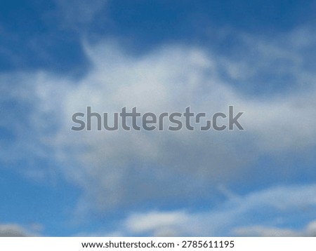 Cloud filled sunset sky creating colorful natural atmosphere and scenic outdoor evening environment