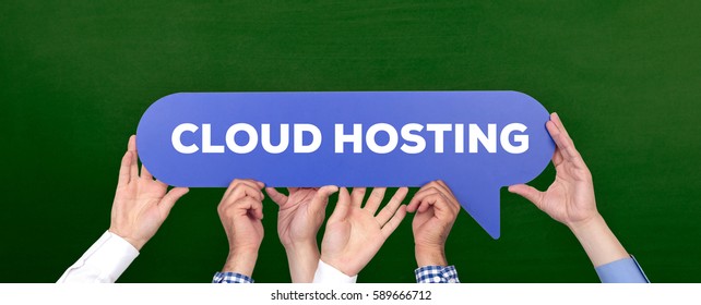CLOUD HOSTING CONCEPT