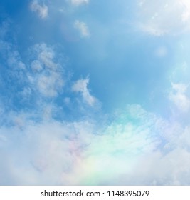 cloud with light sky light