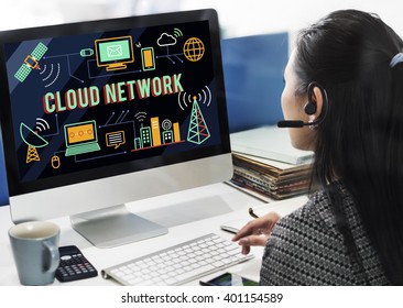 Cloud Network Computing Digital Data Storage Concept - Powered by Shutterstock - Get 15% off with code: PIKWIZARD15