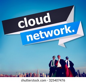 Cloud Network Computing Storage Online Concept