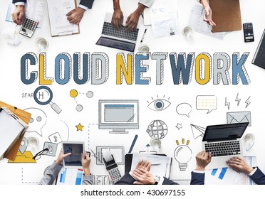 Cloud Network Connection Data Information Storage Concept - Powered by Shutterstock - Get 15% off with code: PIKWIZARD15