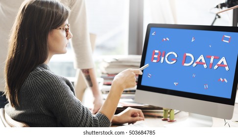 Cloud Network Data Digital Storage Technology Concept