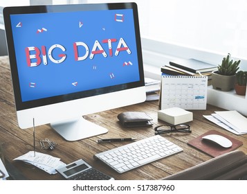 Cloud Network Data Digital Storage Technology Concept