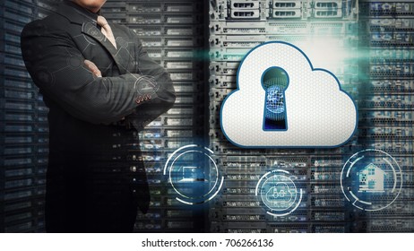 Cloud network from tablet in data center - Powered by Shutterstock - Get 15% off with code: PIKWIZARD15
