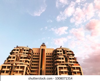 Cloud in old mansion